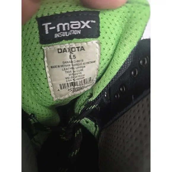 Dakota Men's Work Pro Series 8610 8" Inch STSP T-Max Insulated Work Boots 8.5M - Picture 4 of 7